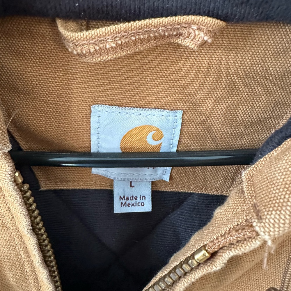 Carhartt Brown Zip-Up Jacket - Picture 2 of 3